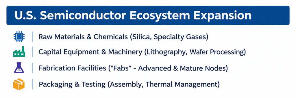 Semiconductor Manufacturing and Hardware Infrastructure