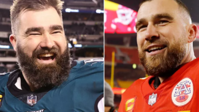 Jason Kelce Secures First-Ever Win Over Travis Kelce in Epic Eagles vs. Chiefs Battle! Find Out the Jaw-Dropping Details Inside!”