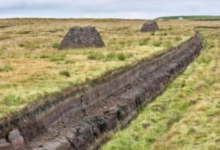 Uncovering the Extent of Carbon-Emitting Peat Extraction in Irish Bogs: A Groundbreaking Satellite Study