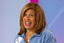 “Hoda Kotb Captures Hearts with Enthusiastic Support for Team USA at the 2024 Olympics”