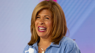 “Hoda Kotb Captures Hearts with Enthusiastic Support for Team USA at the 2024 Olympics”